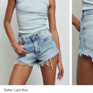 BDG cheeky denim shorts